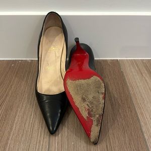 Christian Louboutin black pumps